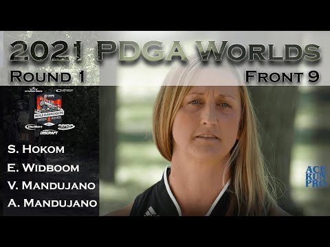 ARP | 2021 PDGA Worlds | R1/F9 FPO Feature Card | Hokom, Widboom, V. Mandujano, A. Mandujano |