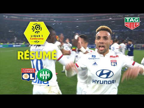 Olympique Lyonnais - AS Saint-Etienne ( 2-0 ) - Résumé - (OL - ASSE) / 2019-20