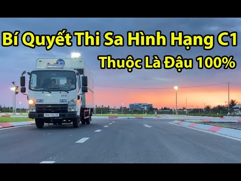 Secret of C1 Class Driving Test. Vi Thanh Stadium!