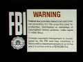 FBI Warning 1987