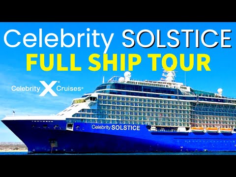 Celebrity Solstice 2023 Cruise Ship Tour | Full Ship Walkthrough 4K