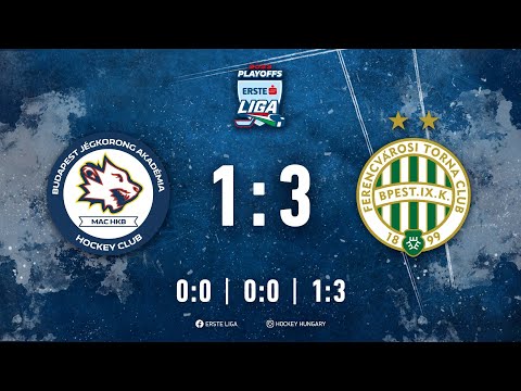 Gólösszefoglaló EL 223 - Budapest Jégkorong Akadémia HC - FTC-Telekom 1-3 20230311