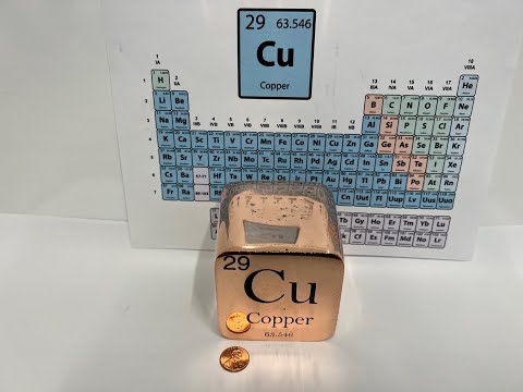 Large Copper Cube Casting - Making An 8.5LB Copper Cube - Melting Copper Scraps - The Growing Stack