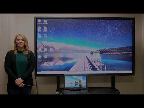 Interactive Flat Panel IP Series: Accessing the OPS