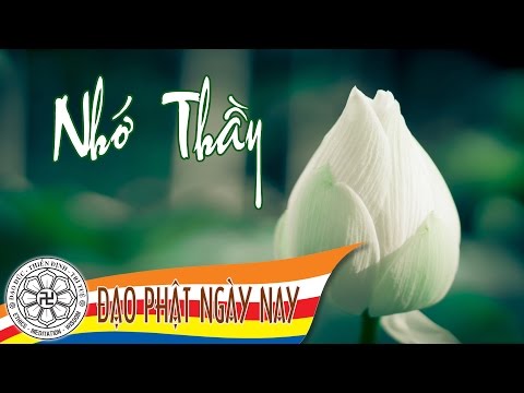 Nhớ Thầy (Tưởng niệm HT. Thích Thông Bửu)