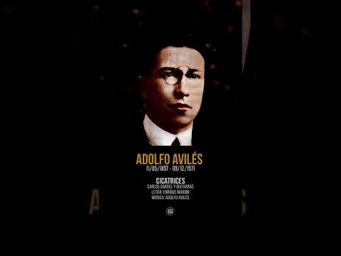 CICATRICES - Carlos Gardel y guitarras. A 127 años del nacimiento de Adolfo Avilés #Tango #Gardel