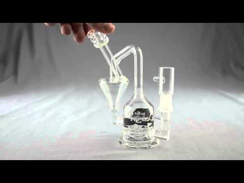 KUSH SCIENTIFIC - Puckline Recycler Vapor Rig w/ 14mm Dome - TheDabLab.com