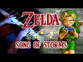 The Legend of Zelda - Song Of Storms on Piano ...