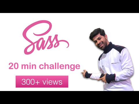 Learn SASS in 20 minutes  | Sass Crash Course