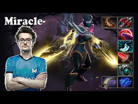 Miracle - Templar Assassin Midlane | Dota 2 7.29d Gameplay