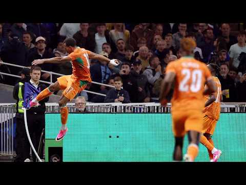ملخص مباراة فرنسا ( 1 – 2) و كوت ديفوار  الودية