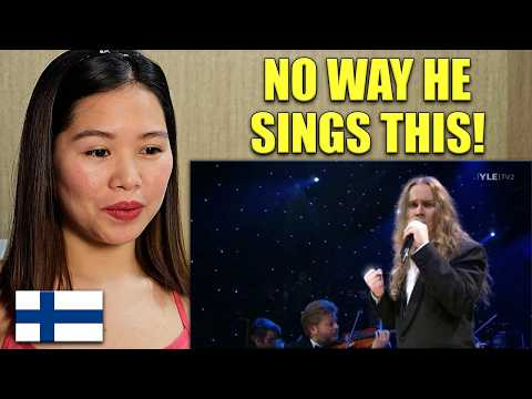 American Girl Reacts to Jarkko Ahola - Sylvian joululaulu!