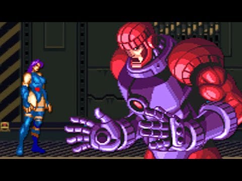 X-Men: Mutant Apocalypse (SNES) All Bosses (No Damage)