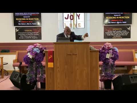 REJOICING IN REJECTION