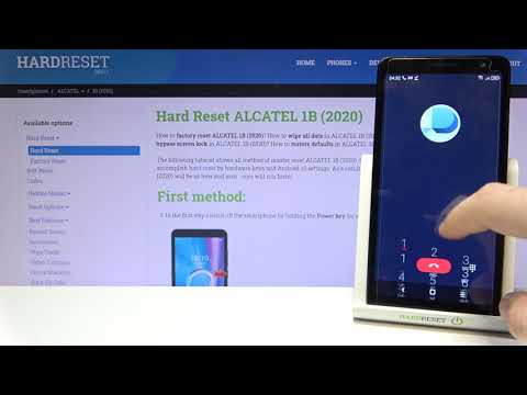 Alcatel 1B 2020 - Incoming Call Screen & Call Options