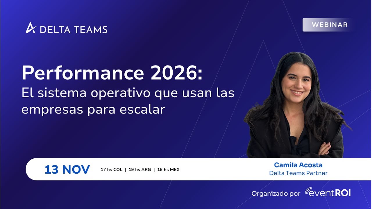 Performance 2026: el sistema operativo que usan las empresas para escalar