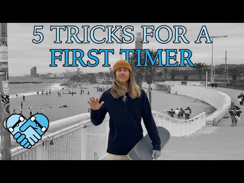 Skateboarding Lessons: 5 EASY & IMPORTANT TRICKS for a BEGINNER SKATEBOARDER to look Experienced
