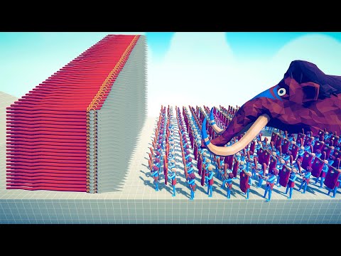 TRIBAL ARMY vs 5x EVERY GOD - Totally Accurate Battle Simulator TABS