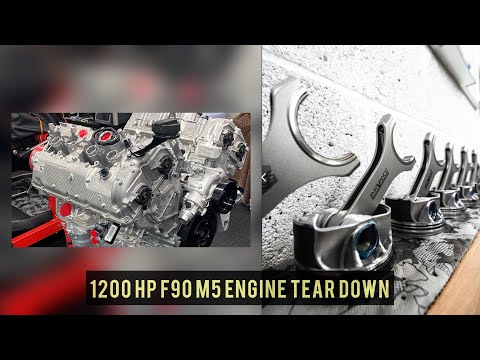 Brand new 1200hp F90 M5 engine build