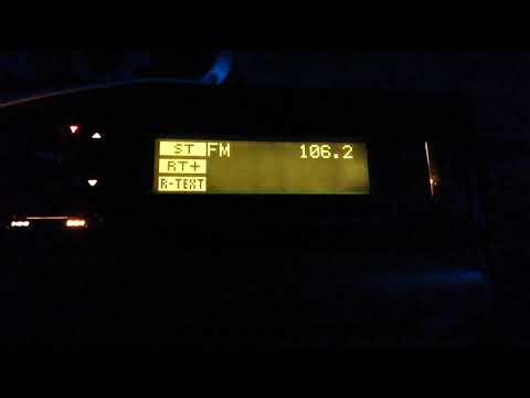 Radio Rekord FM na 106,2 FM z RON Radom *Komin Ciepłowni Południe* na KENWOOD KDC-BT73DAB-12.12.2020