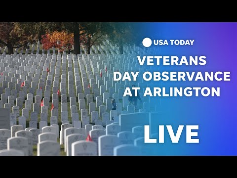 Watch live Biden marks Veterans Day at Arlington National Cemetery