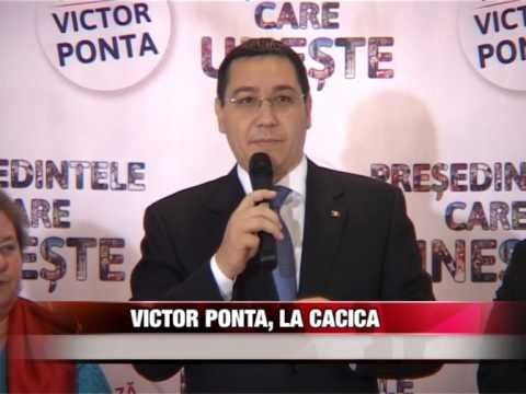 Victor Ponta, la Cacica