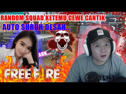3 vs SQUAD MALAH KETEMU CEWE CUTE DI SURUH DESAH NGAKAK ONLINE - Garena free fire