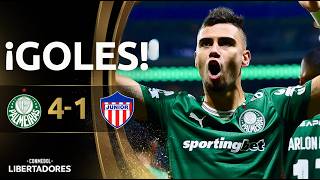 GOLES | PALMEIRAS vs. JUNIOR BARRANQUILLA | FASE DE GRUPOS | CONMEBOL LIBERTADORES 2026