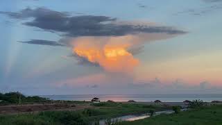 台東上空出現砧狀雲  民眾驚呼像爆炸般