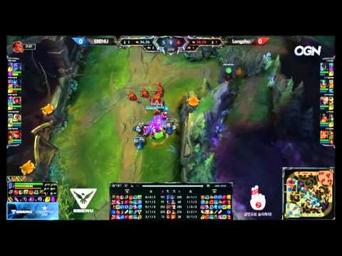 SBE vs IM, Game 1   LCK Summer 2015 W11D1   SBENU Sonicboom vs Incredible Miracle