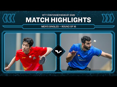 Chen Junsong vs Andrej Gacina | MS R16 | WTT Contender Muscat 2026