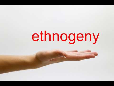 How to Pronounce ethnogeny - American English