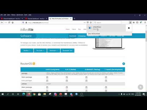 How to download Winbox from mikrotik website.