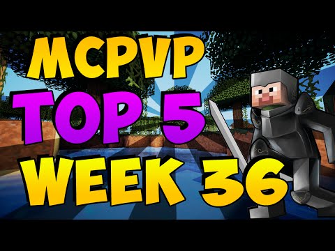Minecraft PVP | MCPVP Top 5 | Week 36 Endermage Mistakes