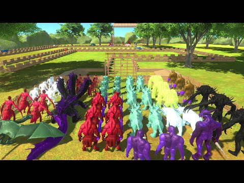 Colour Fantasy & Infernal Championship – Animal Revolt Battle Simulator
