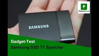 preview picture of video 'Droptest Samsung Portable SSD T1 - SSD im Sturzflug'