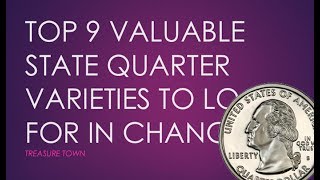 Top 9 Valuable State Quarter Errors In Pocket Change (Find $$$)