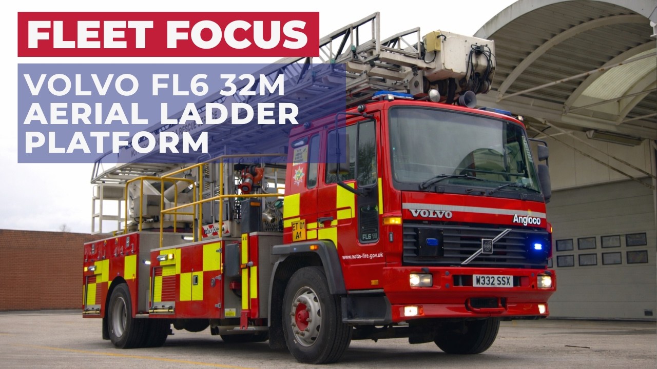 Volvo FL6 Bronto Skylift 32m ALP | Nottinghamshire Fire & Rescue