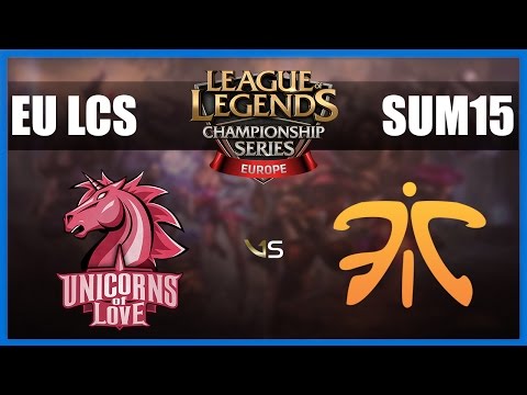 [Pre Game] Unicorns of Love vs Fnatic | EU LCS Summer W1D1