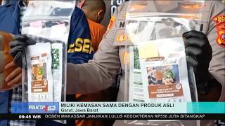 Terbongkar! Pemalsuan Obat Herbal Omzet Miliaran, Empat Tersangka Diamankan