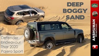 2023 Desert Offroading with Defender, Endeavour, Thar, Pajero Sport