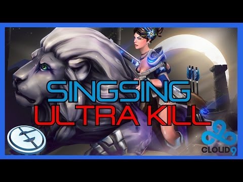 C9 singsing Ultra Kill vs EG @ Monster Energy Invitational - Grand Final