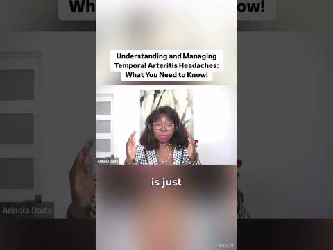 Understanding Temporal Arteritis Headaches