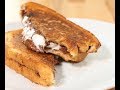 Grilled Nutella Marshmallow Sandwich