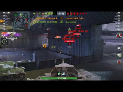 World of Tanks Blitz - FV215b 183 Mastery 7.3k dmg 5kills