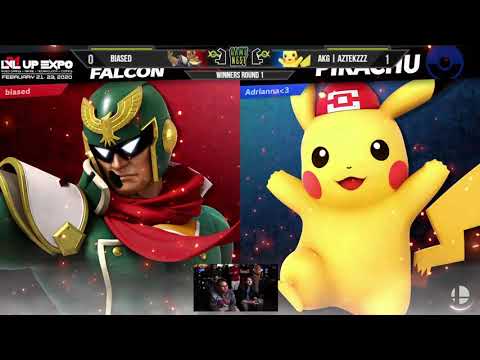 Game Nest Smash It Up: biased (Capt. Falcon) vs AKG | AztekZzz (Pikachu) - Winners Round 2