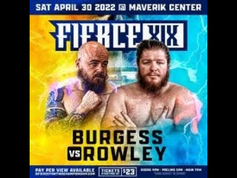 Brandon Burgess vs Weston Rowley - Fierce Fighting Championship 19