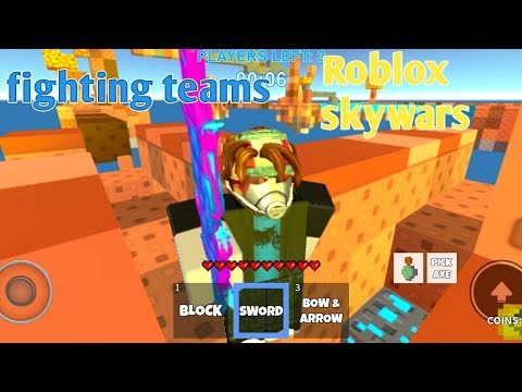 Roblox Sky Wars Mega Vip Team Smotret Onlajn Na Hah Life - roblox skywars fighting teams but