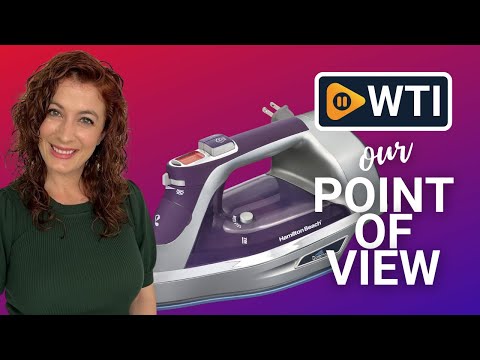 Hamilton Beach Durathon Digital Retractable Cord Iron - WTI product video review