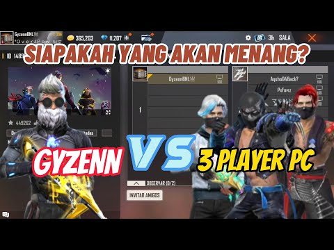 GYZENN VS 3 PLAYER PC DARI INDONESIA!! AUTO ADU MEKANIK FREESTYLE KANGGURU😱